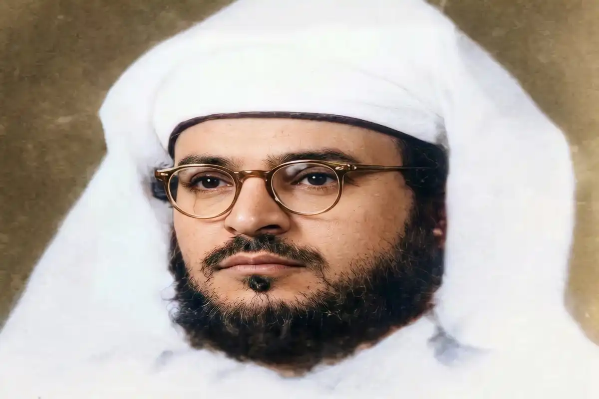 Portrait du Cheikh Ahmed ben Seddiq el-Ghoumari, célèbre savant marocain du Hadith et figure de la famille Ghoumari de Tanger.
